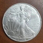 2009 American Silver Eagle 1 oz .999 Fine Silver Dollar . True Auction. Mint Con