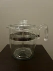 Vintage 7759 B Pyrex 9 Cup Glass Percolator Coffee Pot Flame Ware Complete Set
