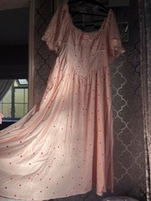 Woman’s Plus-size Size 20 Pink Fairytale Style Princesscore Dress No Tags/labels