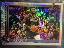 2025-26 Topps Topps Foil Pattern #110 Julius Randle Minnesota Timberwolves