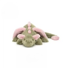 Jellycat Malachy Dragon 50cm Large Size Brand New w/Tags Dust Bag.