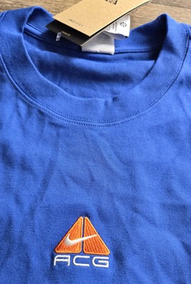NWT Nike ACG Lungs Short Sleeve T-Shirt Game Royal Mens Size Small
