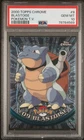 2000 TOPPS CHROME POKEMON T.V. #9 BLASTOISE PSA 10