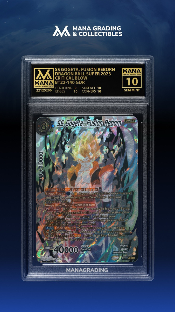Dragon Ball Super Card Game SS Gogeta, Fusion Reborn Dragon Ball Super Card Game SS Gogeta, Fusion Reborn