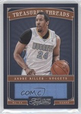 2012-13 Panini Timeless Treasures Treasured Threads 70/99 Andre Miller #5 0c2