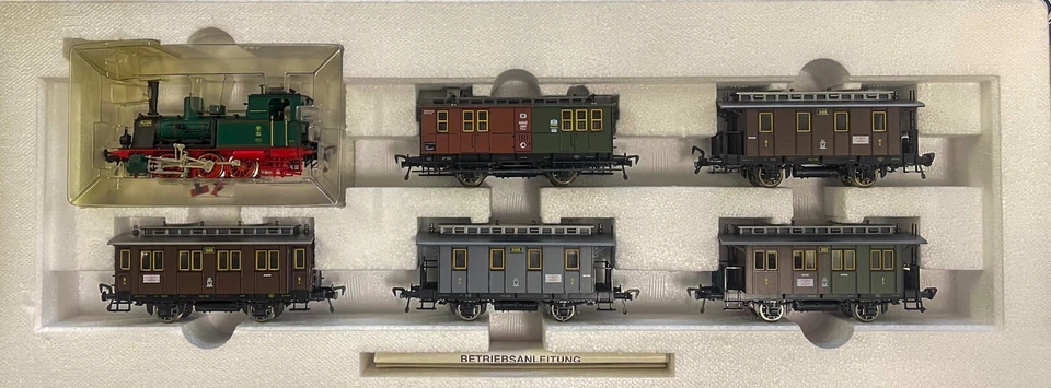 Fleischmann H0 4882 Zugset Personenzug der K.P.E.V in OVP Z0 - Bild 2 von 4