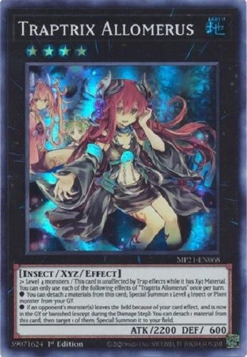 Traptrix Allomerus - MP21-EN068 Super Rare1st Ed Yugioh Ancient Battles - Picture 1 of 1