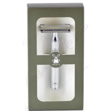 Rasoio di sicurezza a pettine chiuso safety razor Muhle  close comb R 89 acciaio