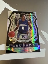 2020 Panini Prizm Draft Picks JADEN MCDANIELS RC HYPER PRIZM - CRUSADE #91 Card