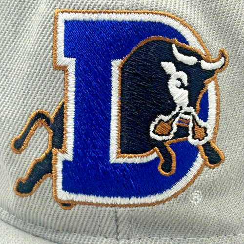 Cappello berretto baseball Durham Bulls ricamato Bull D e Carolina simboli uragano - Foto 6 di 15