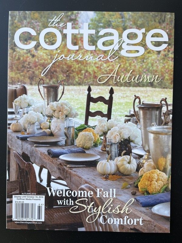 THE COTTAGE JOURNAL Autumn Issue 2016 Magazine Mountain Home Farmhouse