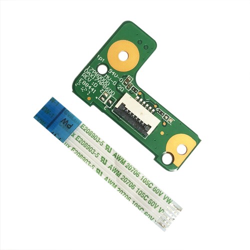 Top Power Switch Board Button With Cable For HP ENVY NOTEBOOK 17-S06 Series - Picture 2 of 3