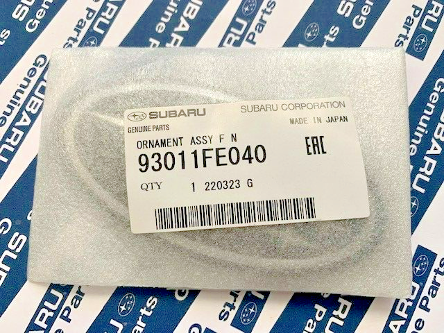 New OEM Subaru Impreza WRX STi Front Grille Emblem 93011FE040 | eBay