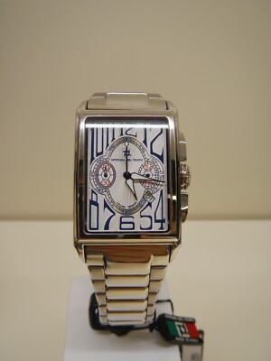 Uhr Werkstatt der Zeit Chronograph Herren Stahl 34mm OT1027/11AB