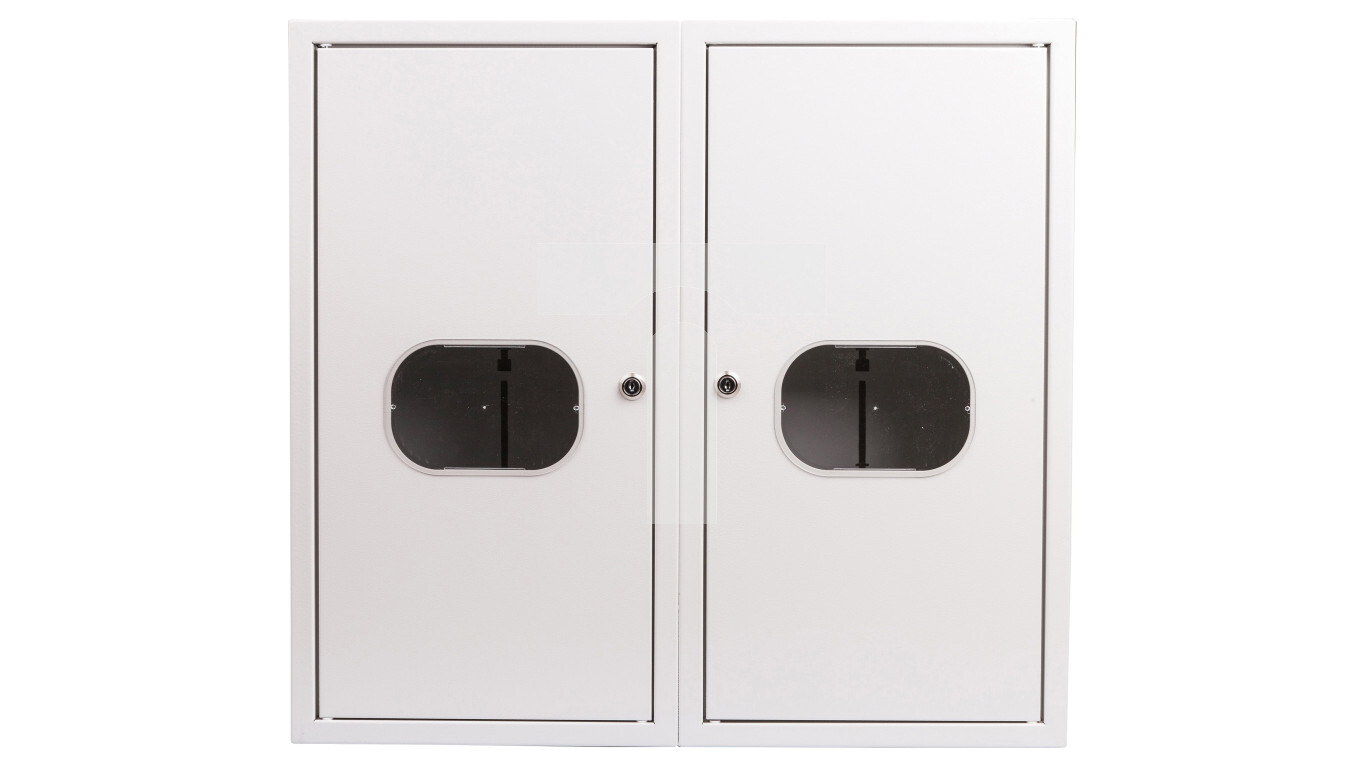 Surface-mounted meter cabinet, 2 meters, 3-phase, 24 modules IP31 NRL 2L  /T2UK