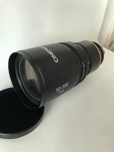 cine nikon 50-300mm t4.6 arri pl mount parfocal 114mm diameter - Picture 3 of 10