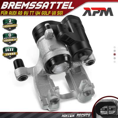 Bremssattel Bremszange Hinten rechts PR-2ED/1KV für Audi A3 8V TT VW Golf 7 5G1