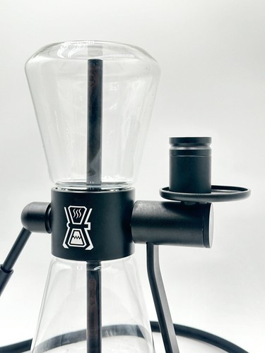 Black - Gravity Hookah Glass Bong Water Pipe 360 Rotating - *7 COLORS OPTIONS* - Picture 3 of 12