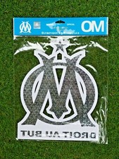 NEUF Stickers Intérieur 24x30 cm OFFICIEL om OLYMPIQUE DE MARSEILLE autocollant