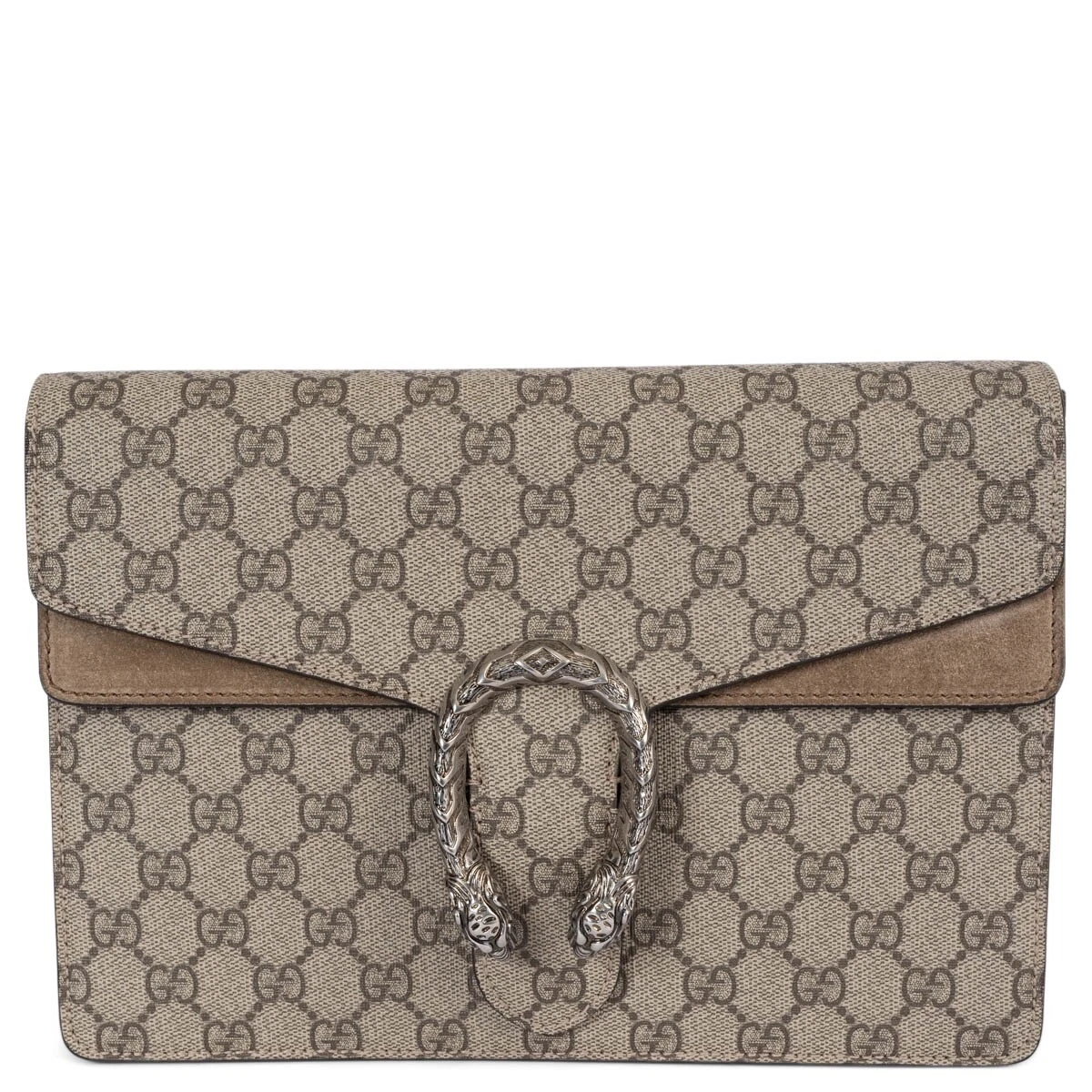69962 authentique GUCCI ébène beige GG toile suprême DIONYSUS sac ceinture
