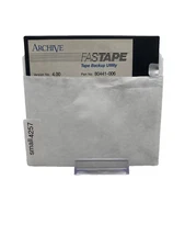 Archive Fastape Tape Backup Utility Version 4.00 80441-006 DOS 5.25 Floppy