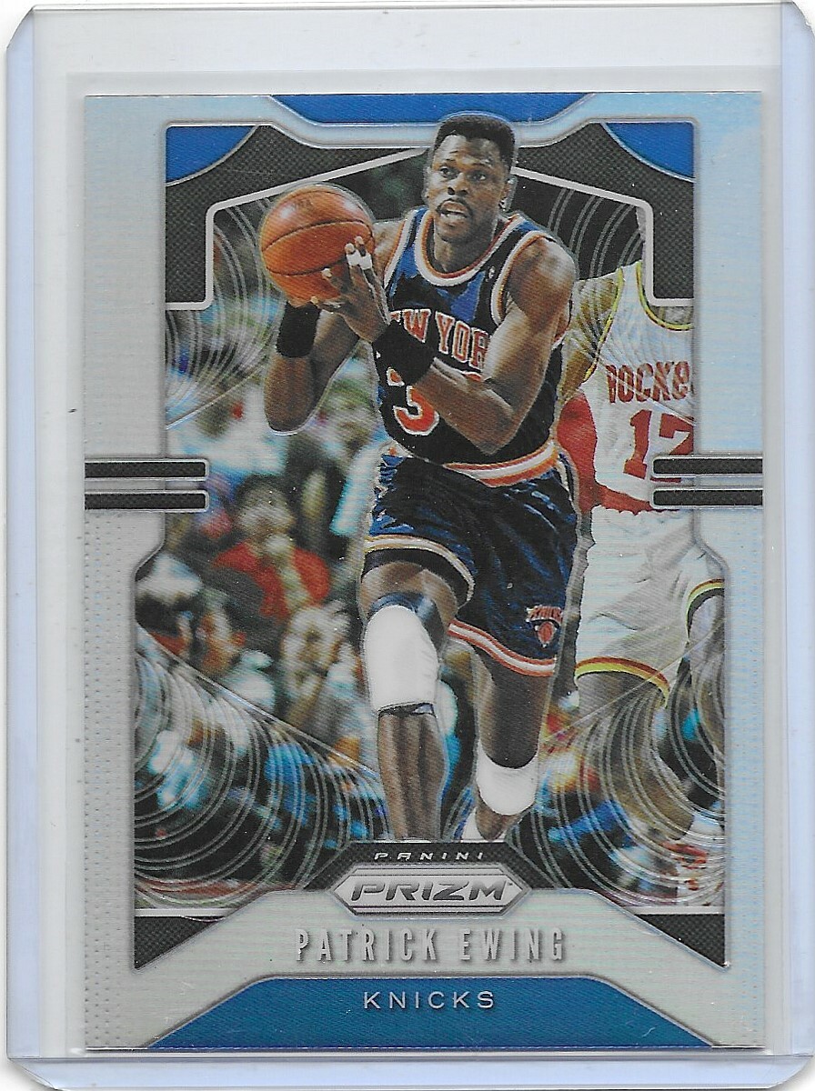 2019-20 Panini Prizm Prizms Silver #13 Patrick Ewing New York Knicks