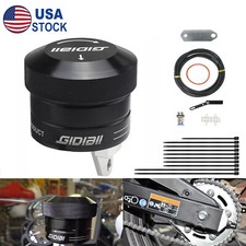 Universal Motorcycle Automatic Lubricating Oiling System Chain Oiler Kit Black