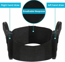 Tactical Belly Band Holster Elastic Waistband Double Gun Holster Concealed Carry