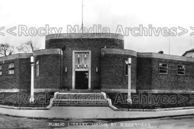 Fhj-3 Public Library, Upton Nr Birkenhead, The Wirral, Cheshire. Photo