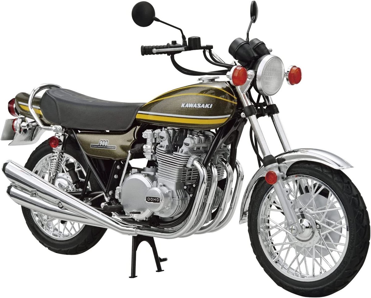 AOSHIMA 1/12 The Bike Series 31 Kawasaki 900 Super 4 1974