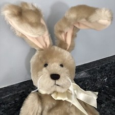 BUNNY by GANZ/Heritage Collection Adjustable Ears Easter Basket Adorable 