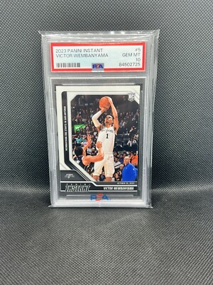 2023-24 Panini Instant #5 Victor Wembanyama NBA Debut RC Rookie