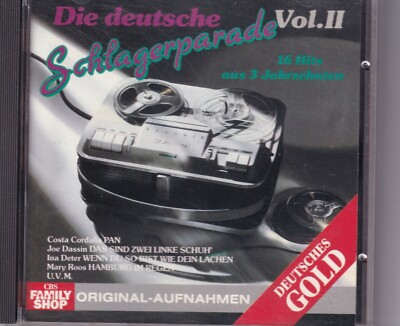 Schlager Die Deutsche Schlager-Parade Deutsches Gold CD