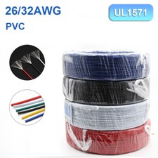 26/28/30/32AWG Flexible PVC Electrical Wire Cable Stranded Insulated Wire UL1571