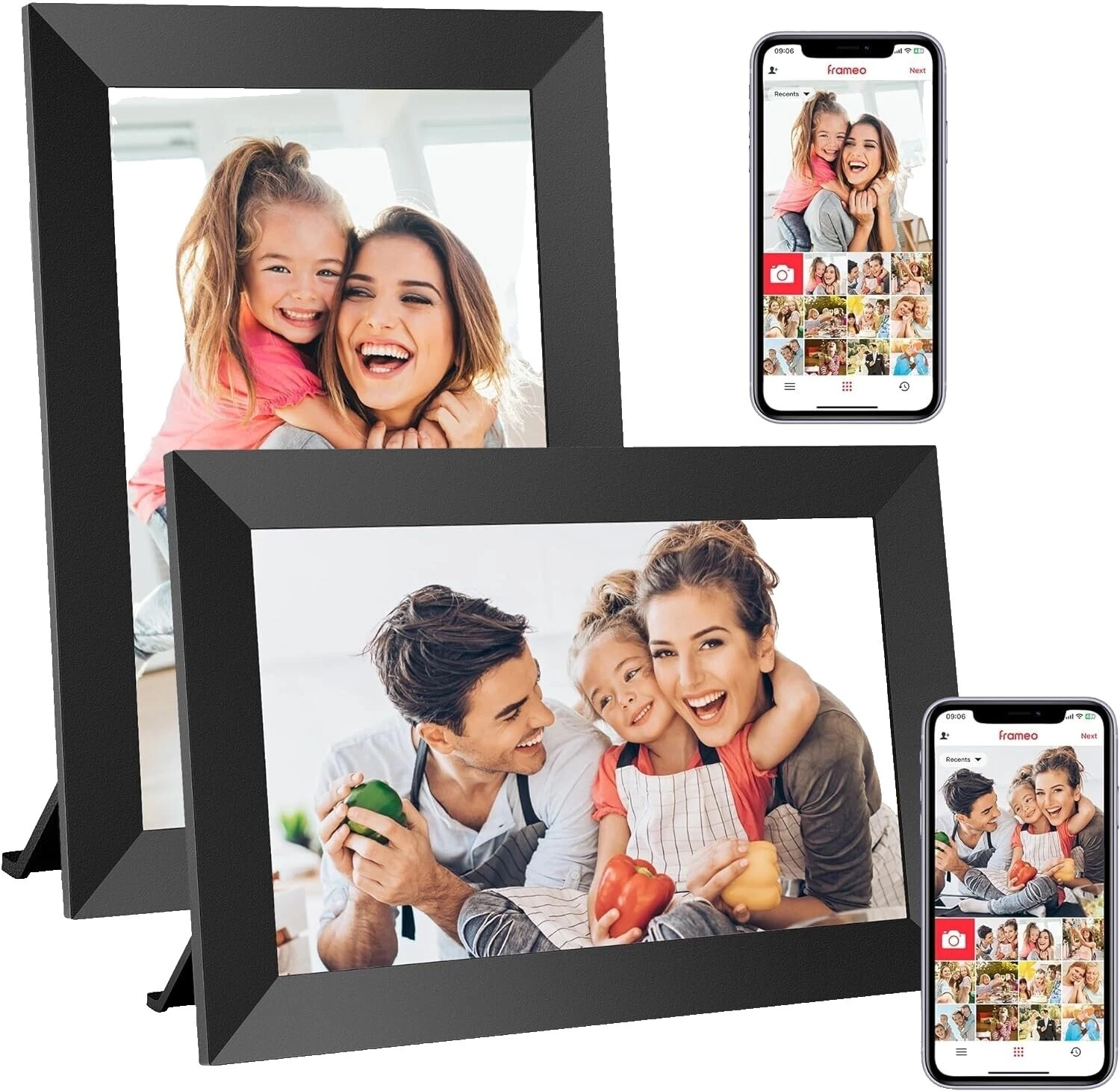 Wi-Fi LCD Digital Photo Frames