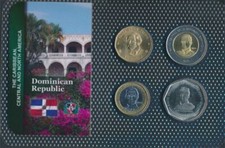 Coins dominicaine République Fleur de coin Séries de monnaies à partir (10678206