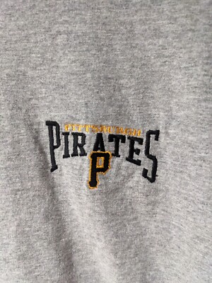 Vintage 90s Pittsburgh Pirates Starter MLB Baseball Gray XX-Large
