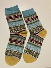 1 Pair Women Thermal Lambs Wool Blend Crew Heavy Duty Boot Winter Warm Socks