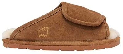 Lamo Ladies Wrap Women's Slippers Chestnut - Small (5-6) Medium