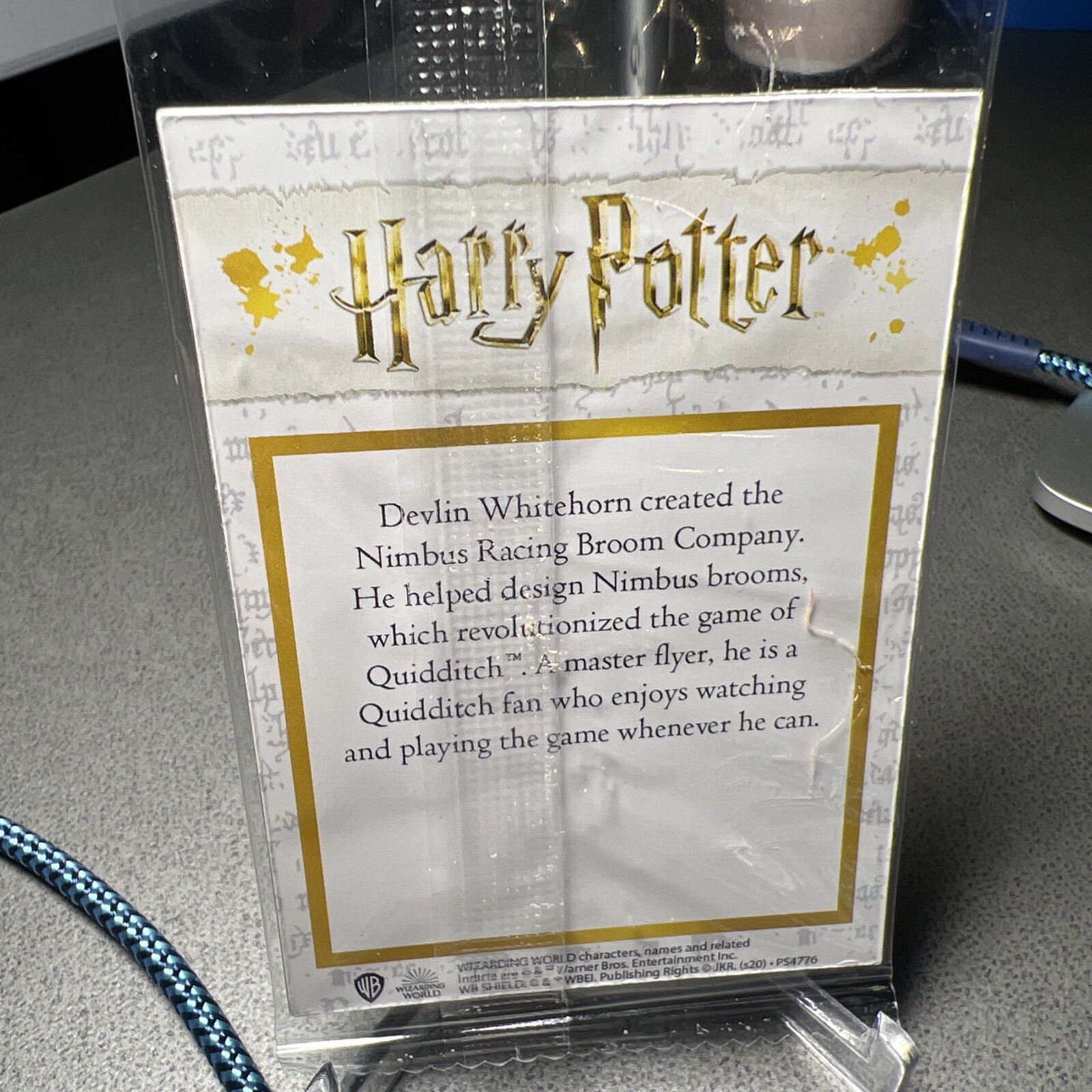 Devlin Whitehorn Chocolate Frog Card Harry Potter Wizarding World Sealed eBay