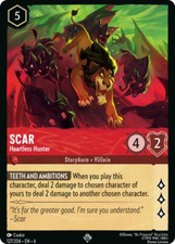 Scar - Heartless Hunter [Store Championship] #14 Prices | Lorcana
