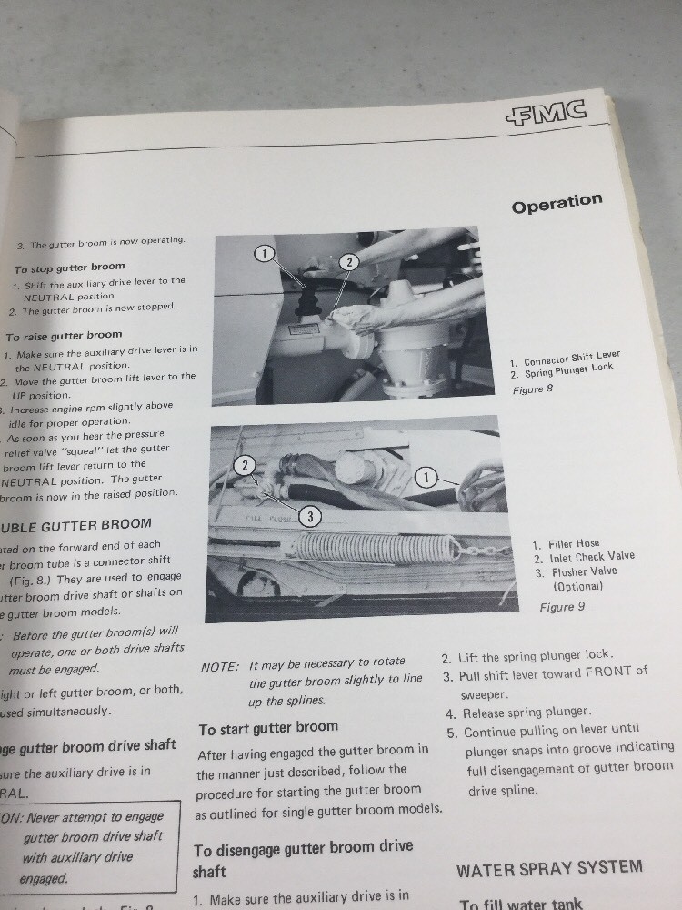FMC, Wayne Model 900AH Sweeper Service Manual