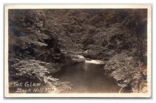 BUCK HILL FALLS Pennsylvania PA ~ RPPC 1918c Pocono Mountains