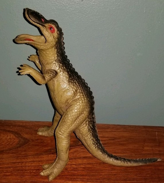 Imperial DINOSAUR Vintage Plastic 8" Hollow Figure Vintage Imperial