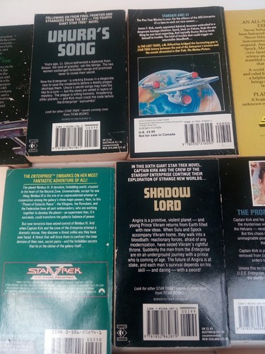 Star Trek Collectors' 15 Book Bundle (14 x 1st Editions) inc Shatner Blish Takei - Picture 15 of 18