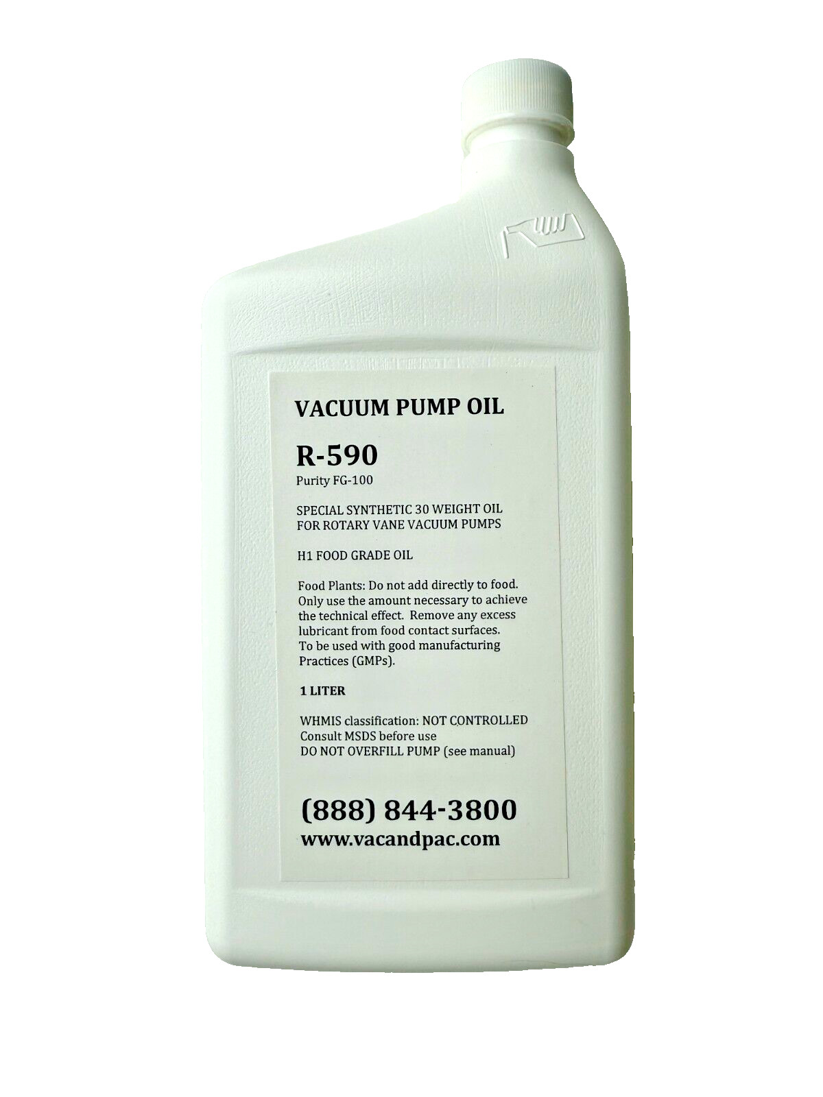 VACUUM PUMP MACHINE OIL R-590   30 WEIGHT   USDA Food Grade for Busch and more