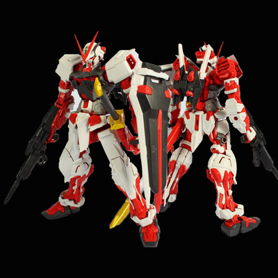 TGF / WS Gun Shield Backpack kit for 1/100 MG Astray Red Frame | eBay