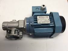 ABB Motor M2VA56A-4 36VA052001-CSA IVTN-19509 W/ Gear Reducer