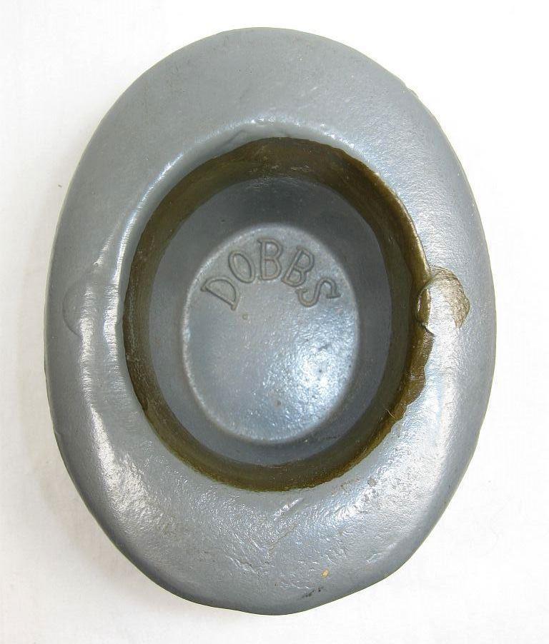 Vintage DOBBS MINIATURE HAT COMPOSITION CIGARETTE MATCH CARD HOLDER