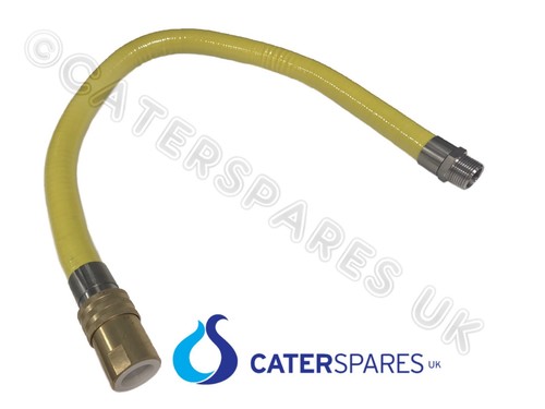 CATERHOSE COMMERCIAL CATERING YELLOW GAS HOSE FLEX 3/4 1.5 METRE 1500MM LONG - Picture 5 of 6
